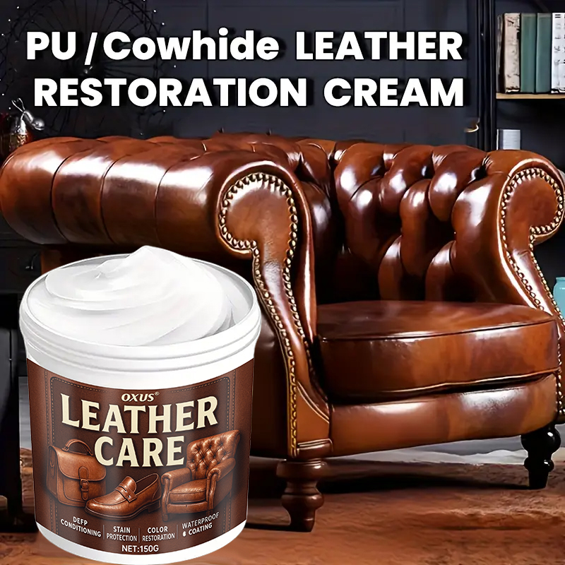 Sneaker Care Products - レザーケアクリーム 家具 靴 車内用 光沢復元 ひび割れ補修