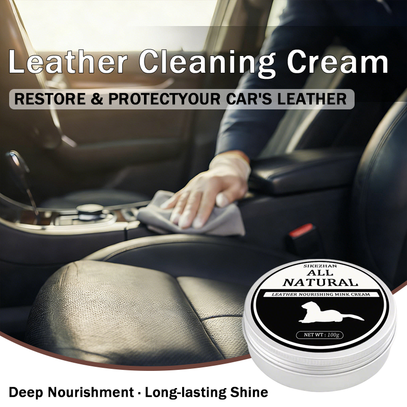 Sneaker Care Products - オールナチュラルミンクオイルレザーコンディショナー 100g 防水栄養ペースト 車内シート、靴、ブーツ、バッグ、ジャケット用