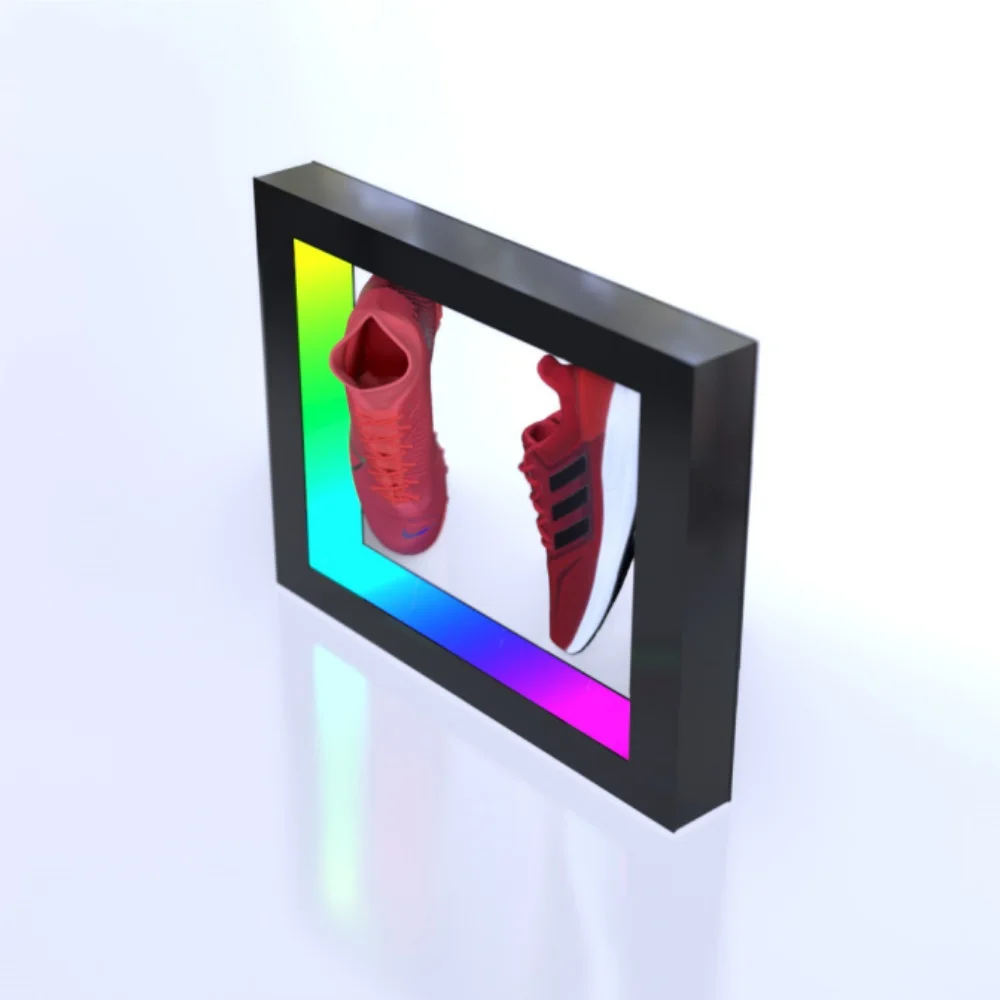 ディスプレイキャビネット、アクリル製吊り下げ式シューズラック - Shoe Box Display のレビューと価格