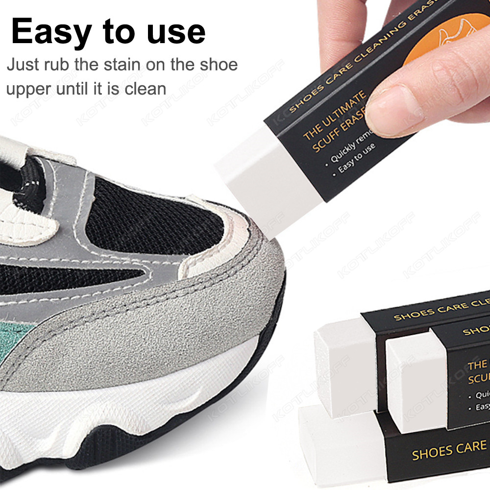 消しゴム靴ブラシゴムブロックスーパークリーン靴クリーニング消 - Sneaker Care For Suede のレビューと価格