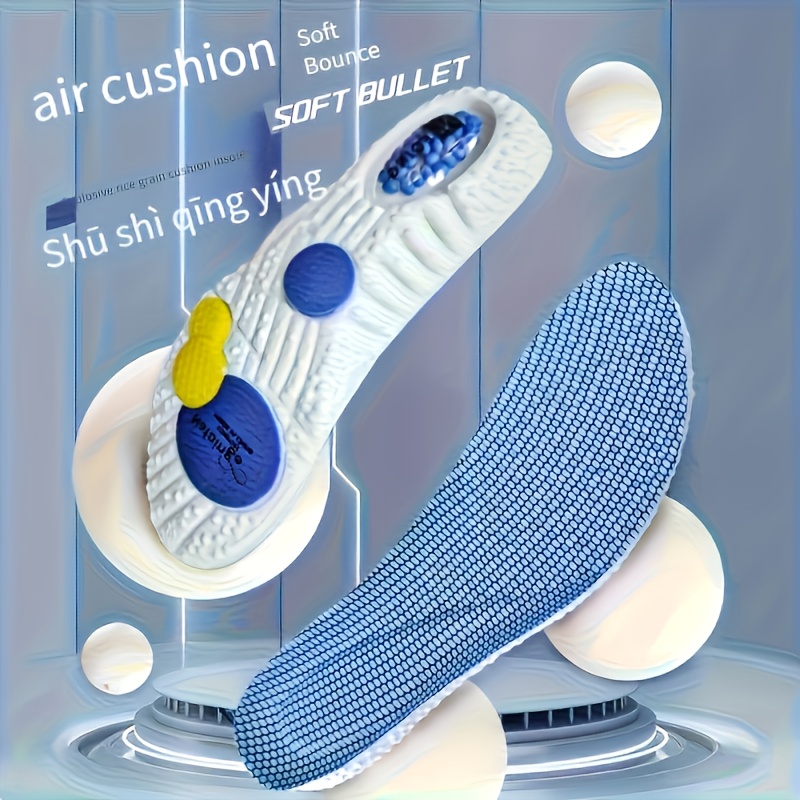 スポーツ衝撃吸収インソールグリーン EVA エアクッション通 - The Sneaker Care のレビューと価格