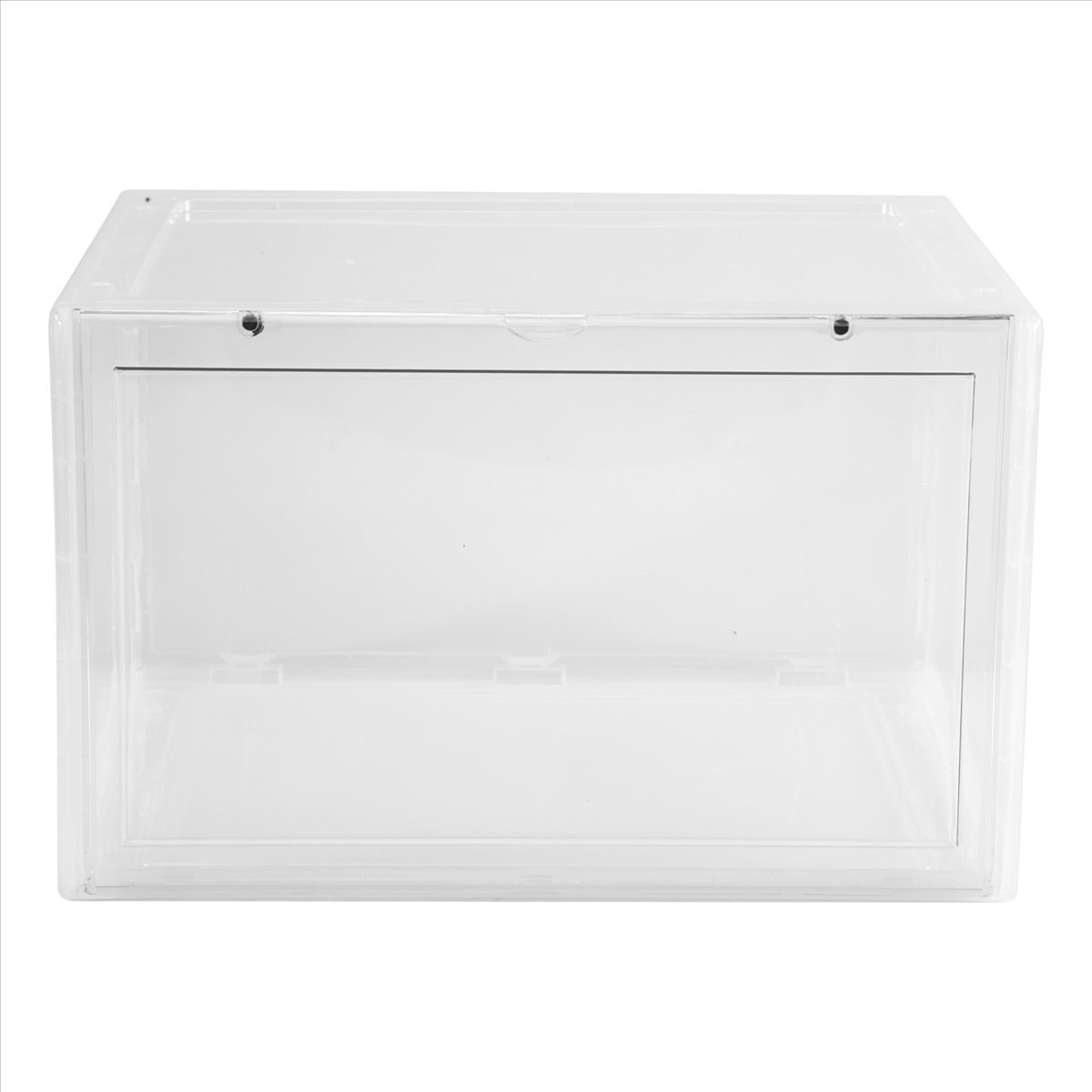 AT33 磁気吸着式スニーカー収納ボックス 透明バスケットボ - Shoe Box Display のレビューと価格