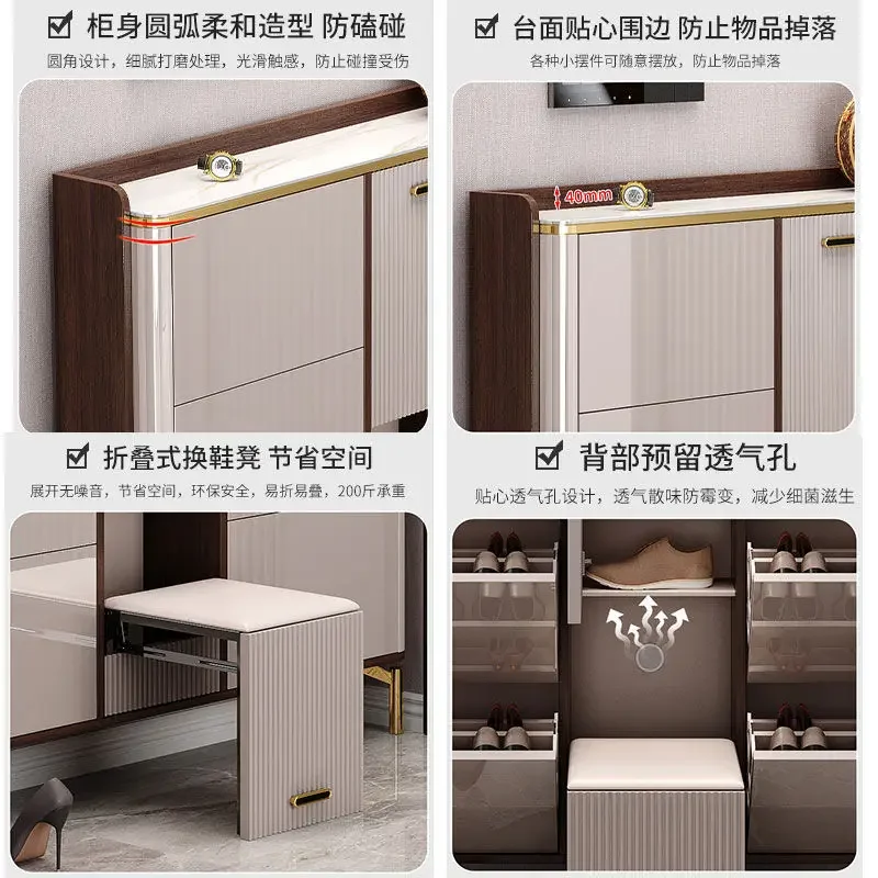 エントランスホール靴ラックボックススタンド食器棚ホルダー省ス - Shoe Box Display のレビューと価格