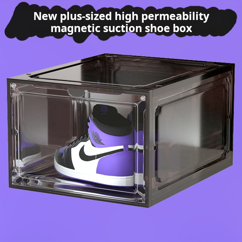 透明アクリル靴箱,プラスチックディスプレイ,ハイトップ靴壁ア - Shoe Box Display のレビューと価格