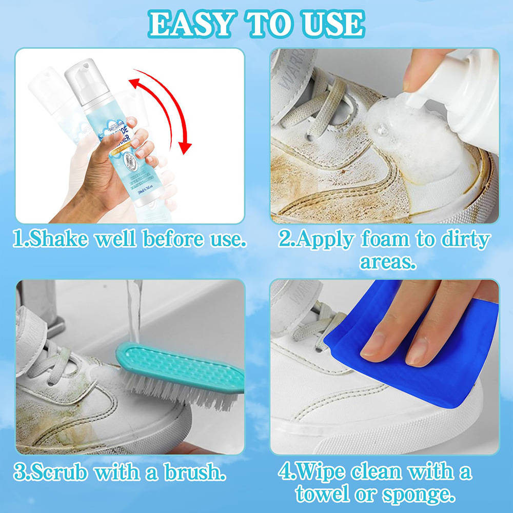 靴クリーニングキット、スニーカークリーナー、汚れや汚れを除去 - Sneaker Care Products のレビューと価格